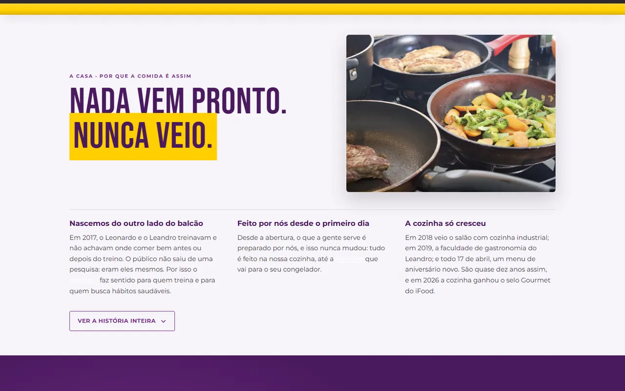 A casa: Nada vem pronto. Nunca veio. A história do restaurante desde 2017.
